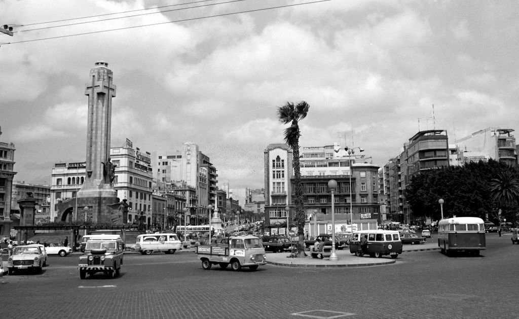 #6 View of Santa Cruz de Tenerife, Canary Islands, Spain, 1965.