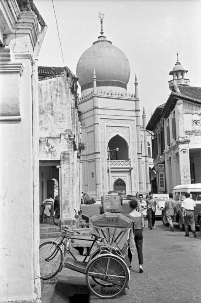 #102 Sultan Mosque in Singapore in Singapore, 1962