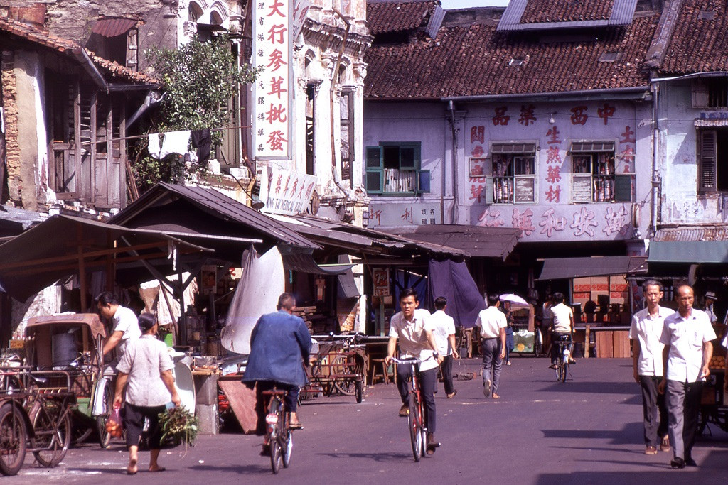 #133 Chinatown in Singapore in 1969.