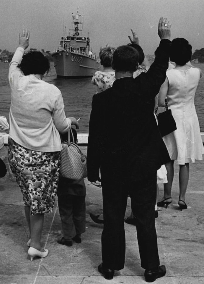 #14 Manchester pop group Freddie and the Dreamers in Singapore during their world tour, 1965