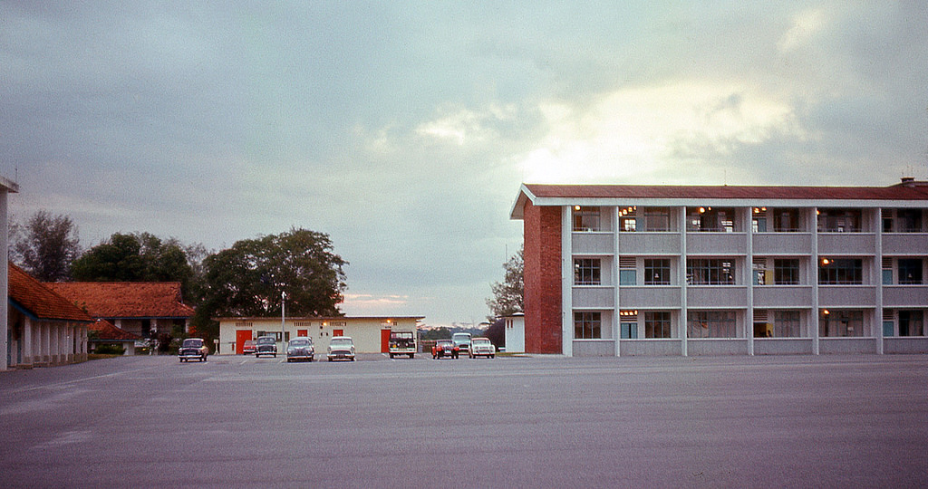 #140 Barracks in the Sembawang base, 1966.
