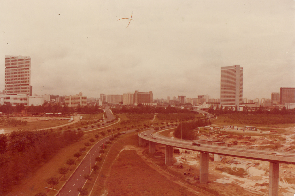 #153 The wilderness in what would become Singapore’s Suntec City, 1960s.