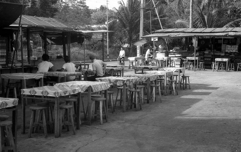 #161 In Sembawang village outside the Naval Base, 1960s