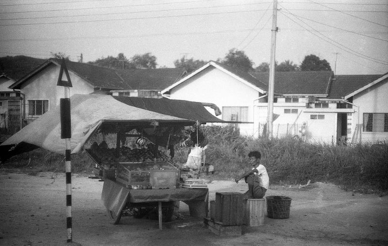 #171 Roadside fruit stall, 1960s