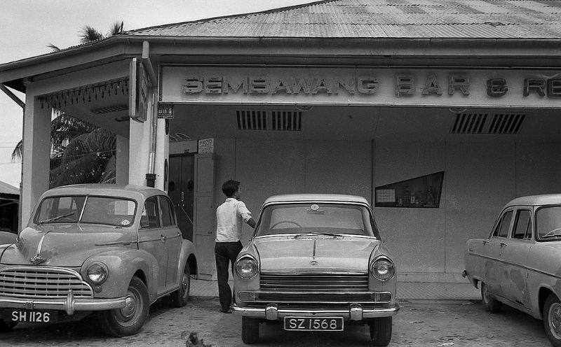 #174 Sembawang Bar near to the Naval Base entrance, 1960s