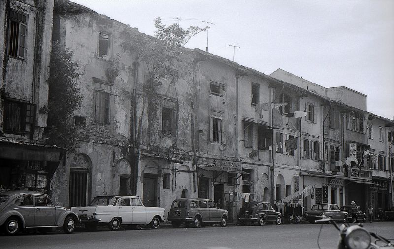 #182 Street scene in Sembawang, 1960s
