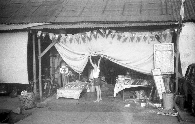 #209 Cloth shop, probably Sembawang, 1960s