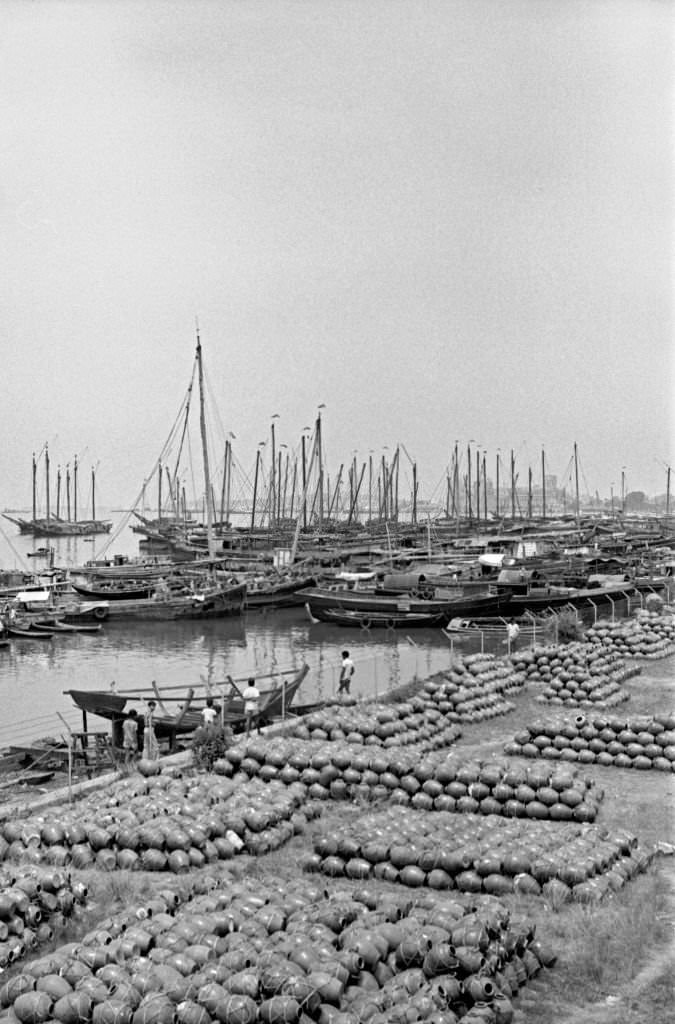#62 Singapore Harbour, 1962