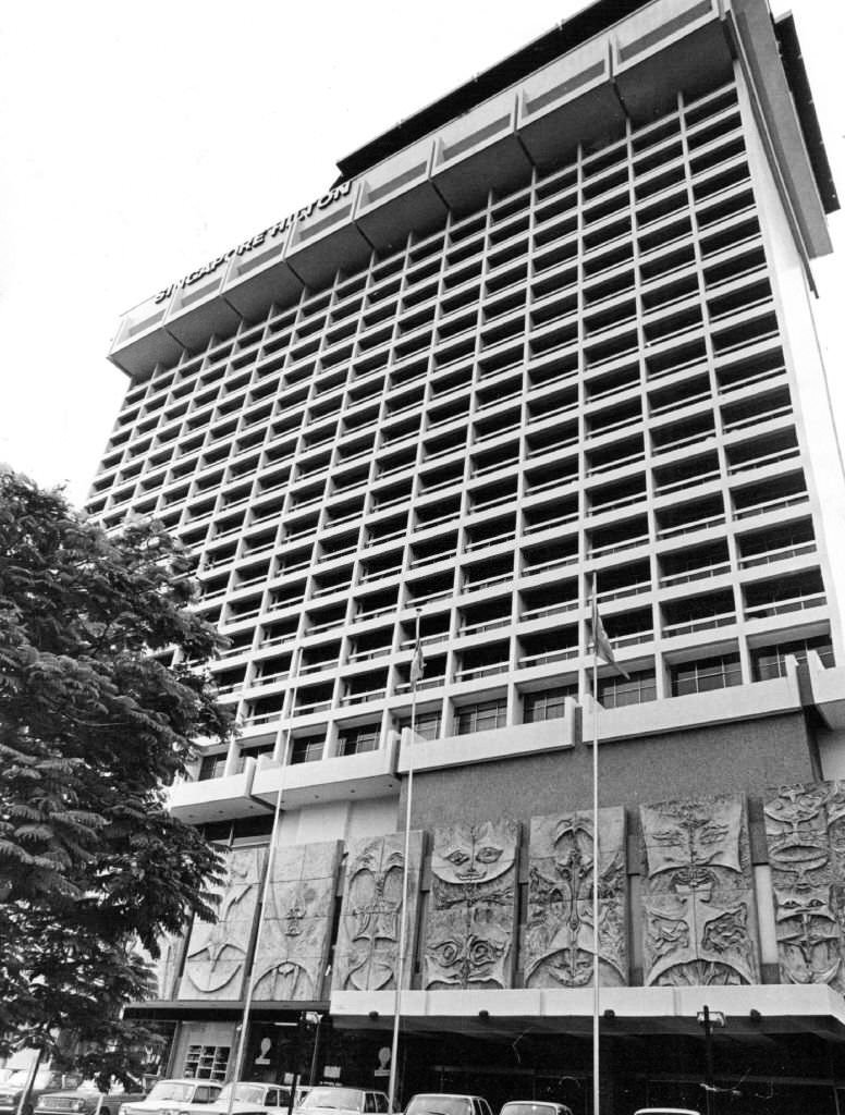 #20 Typical of the deluxe hotels springing up in Singapore is the new Singapore Hilton, 1971