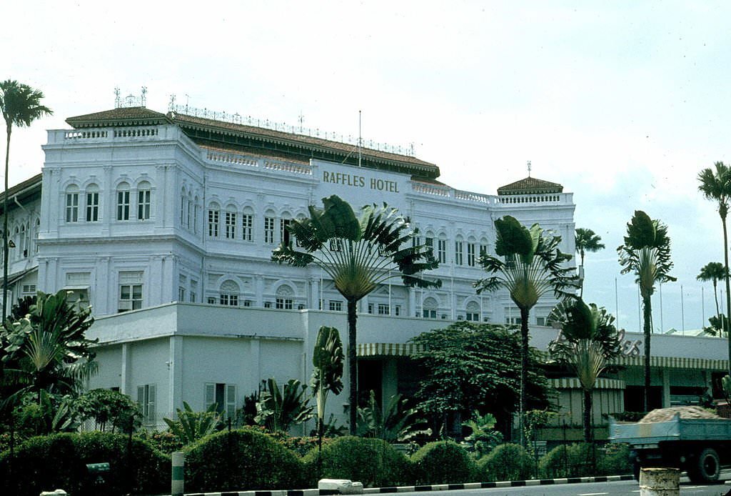 #23 Raffles Hotel, Singapore, August 1971.