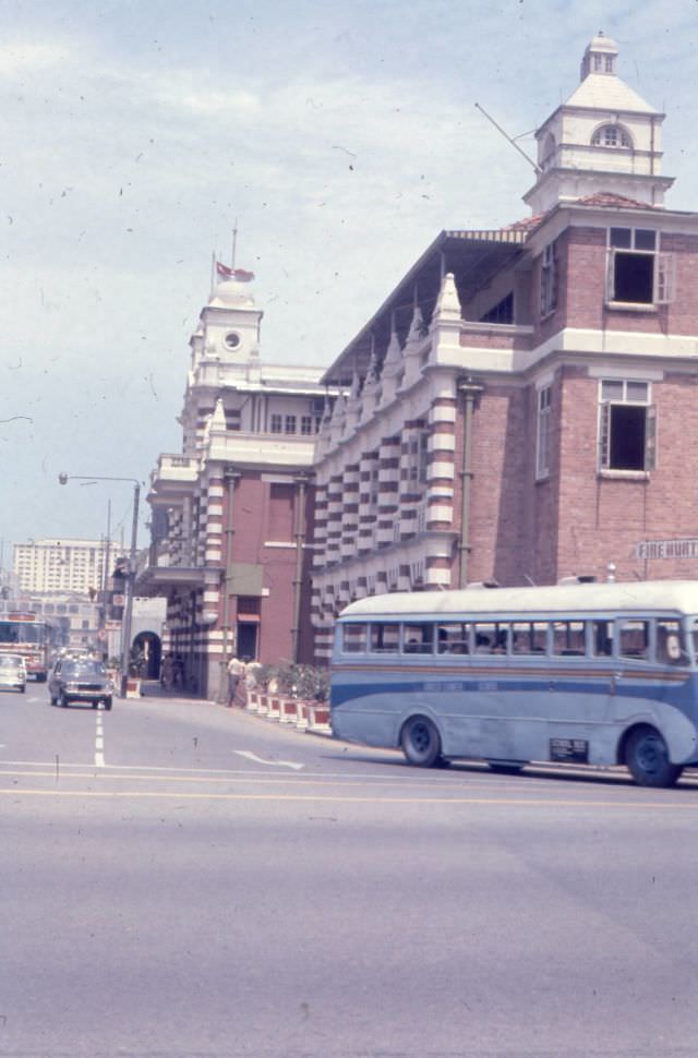 #45 Hill Street Central Fire Station, Singapore, 1978