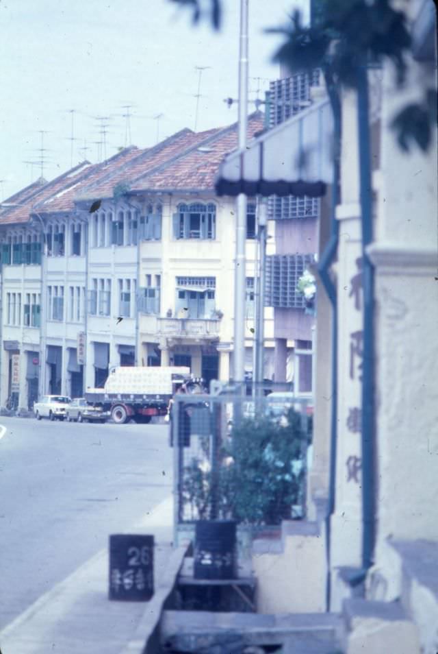 #50 River Valley Road near intersection with Mohd Sultan Road, Singapore, 1978