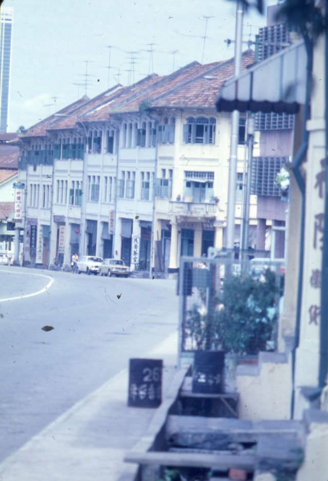 #54 Shophouses on River Valley Road, Singapore, 1978