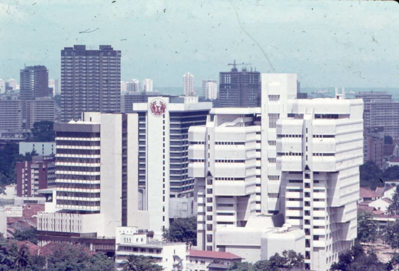 #67 Singapore buildings, 1970s