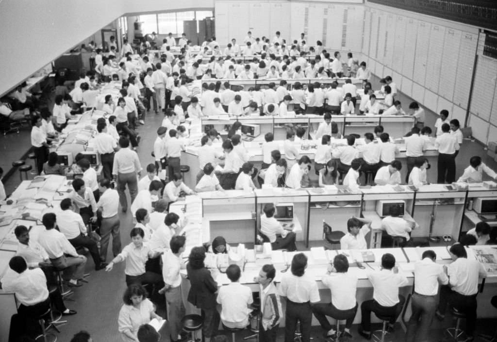 #10 La Bourse De Singapour, 1987