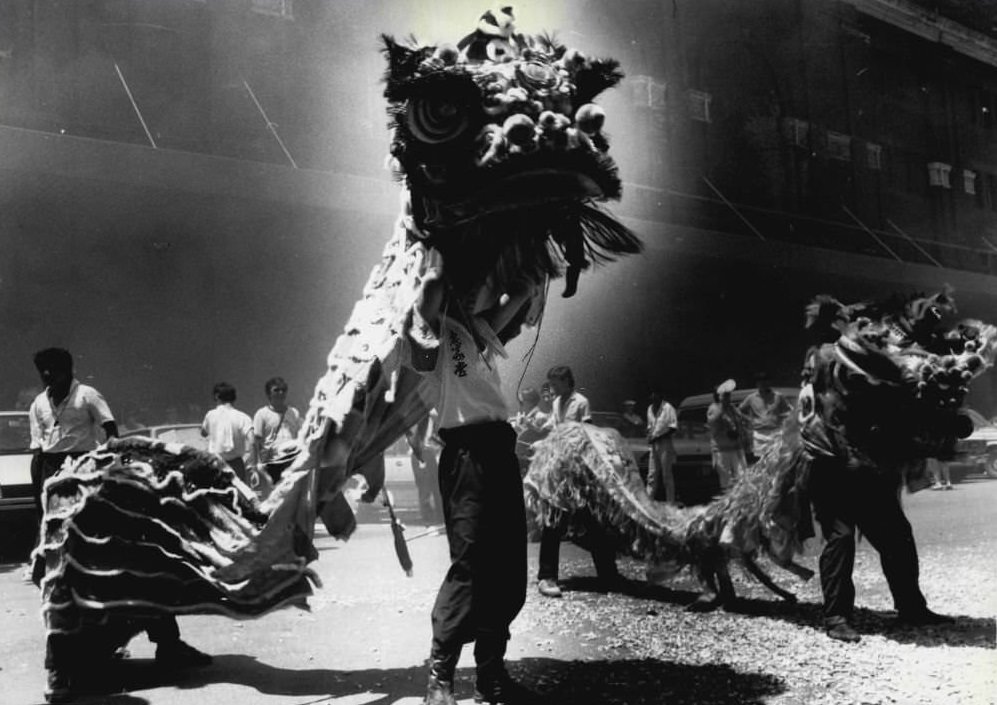 #13 Chinese new year celebrations in Singapore, 1987