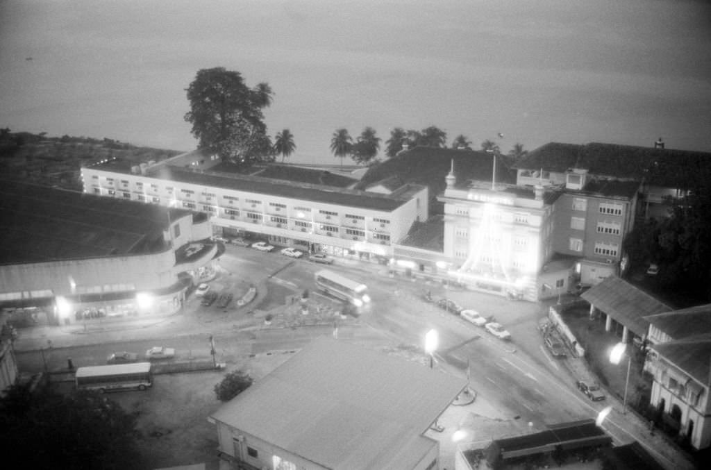 #4 The Raffles Hotel in Singapore, 1988