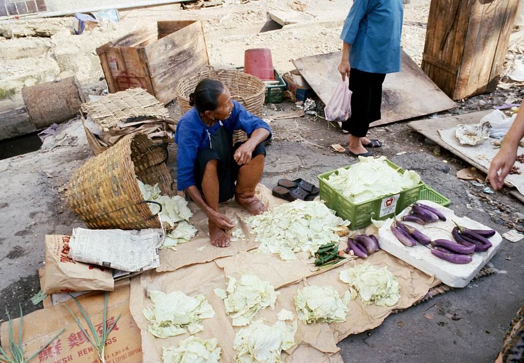 #55 Malay with Elephantiasis, Singapore, 1983.