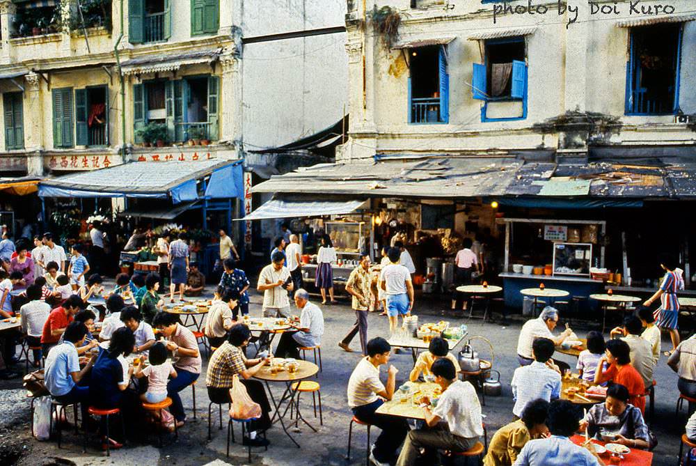 #79 Street food stalls, 1984