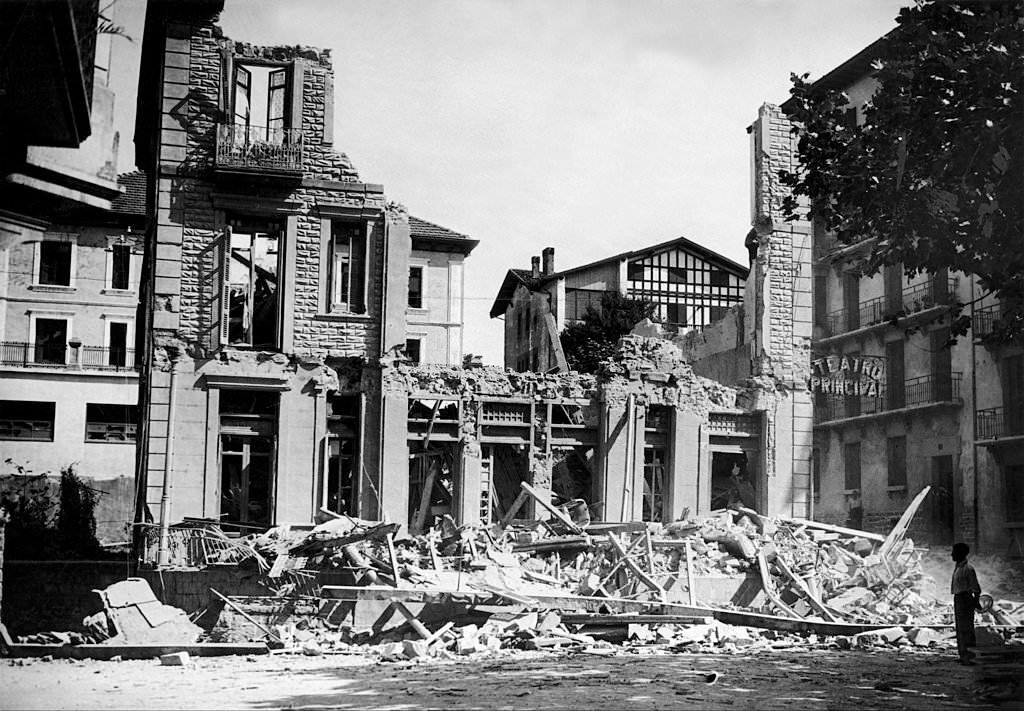 #101 Bombing of Irun during The Spanish Civil War, 1936