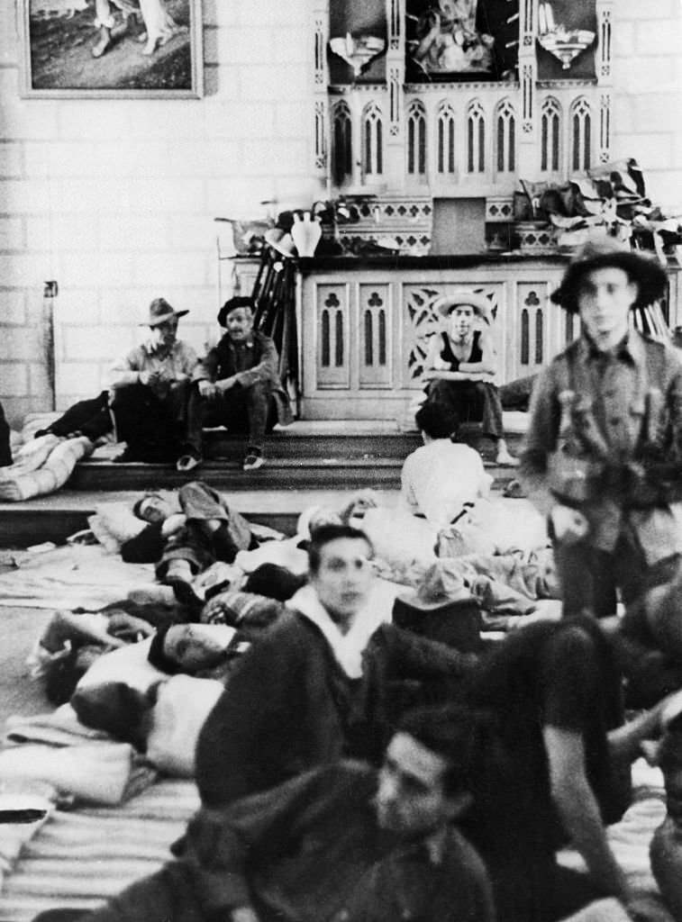 #134 Spanish Civil War Siege of Alcazar fortress by Republican troops, 1936