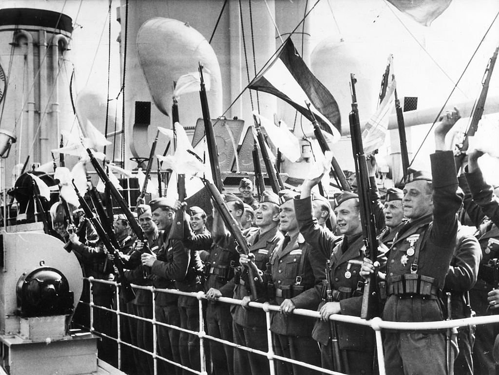 #140 Spanish Civil War Return of the Condor Legion to Germany after the end of the Spanish Civil War.