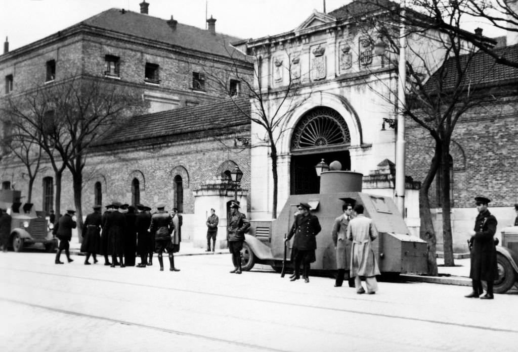 #16 A prison in Madrid where dozens of Nationalist politicians and rebellious military were executed on August 22, 1936.