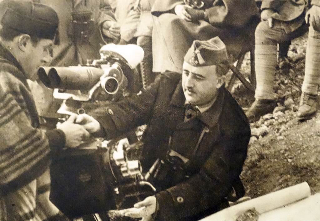 #167 General Francisco Franco at the Battle of the Ebro was the longest and largest battle of the Spanish Civil War.