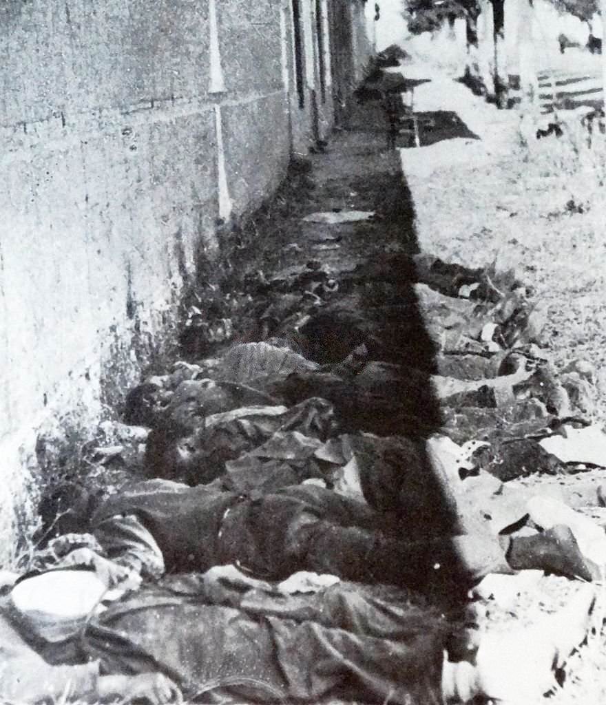 #47 Executed Republicans in Extremadura, during the Spanish Civil War. Between 6,600 and 12,000 Republican supporters were executed by the Nationalists.