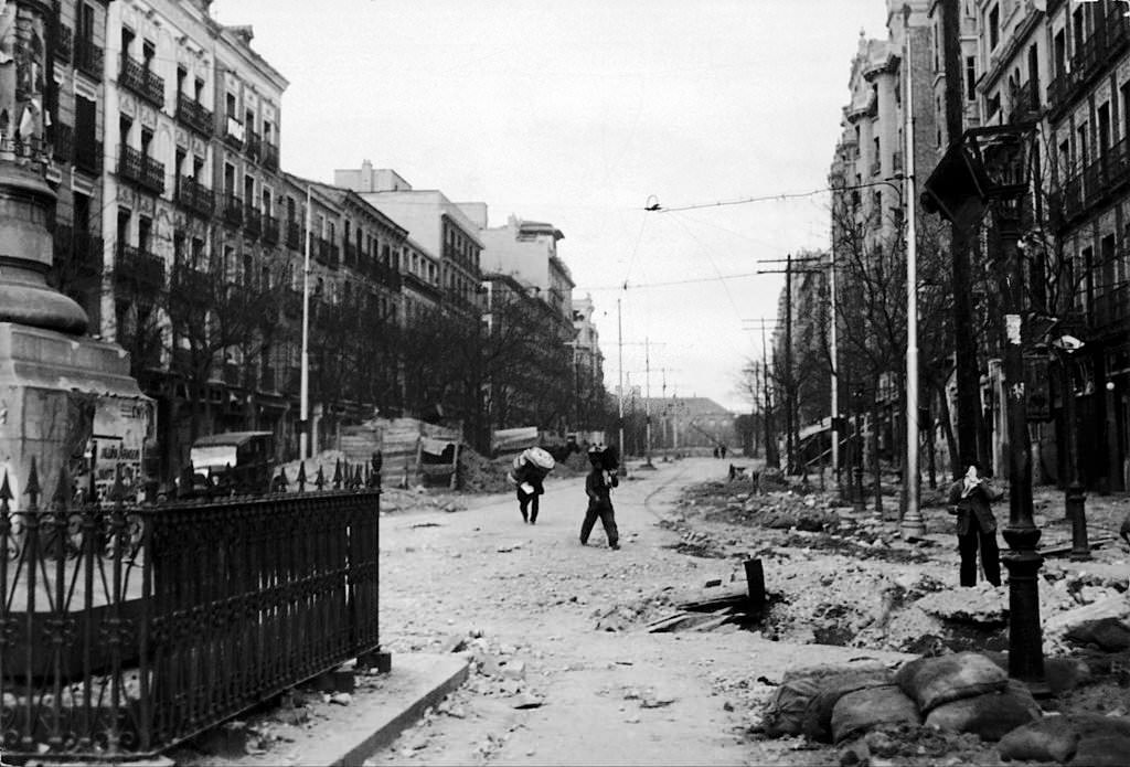#7 Madrid Bombed By The Nationalist Air Force during The Spanish Civil War, 1936
