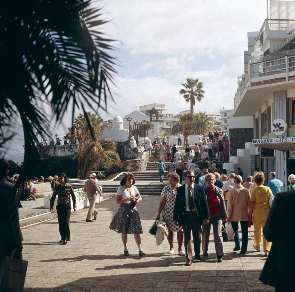 #8 Volcanic island Tenerife, Spain 1970s.