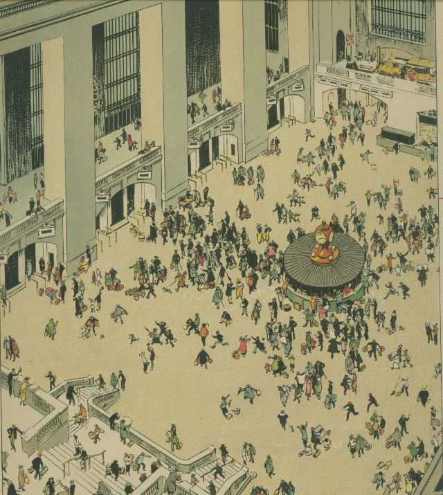 #14 Grand Central Station, from “Tony Sarg’s New York”
