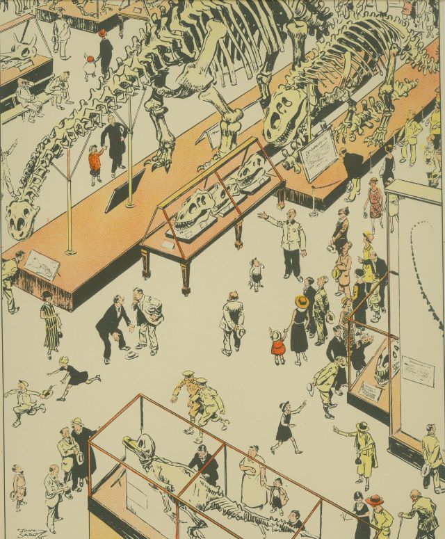 #16 Museum of Natural History, from “Tony Sarg’s New York”