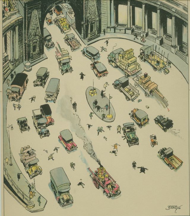#24 Manhattan Bridge, from “Tony Sarg’s New York”