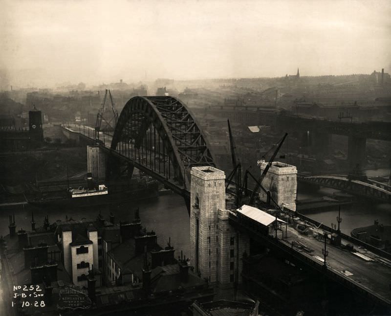 #23 View of the Tyne Bridge, October 1, 1928