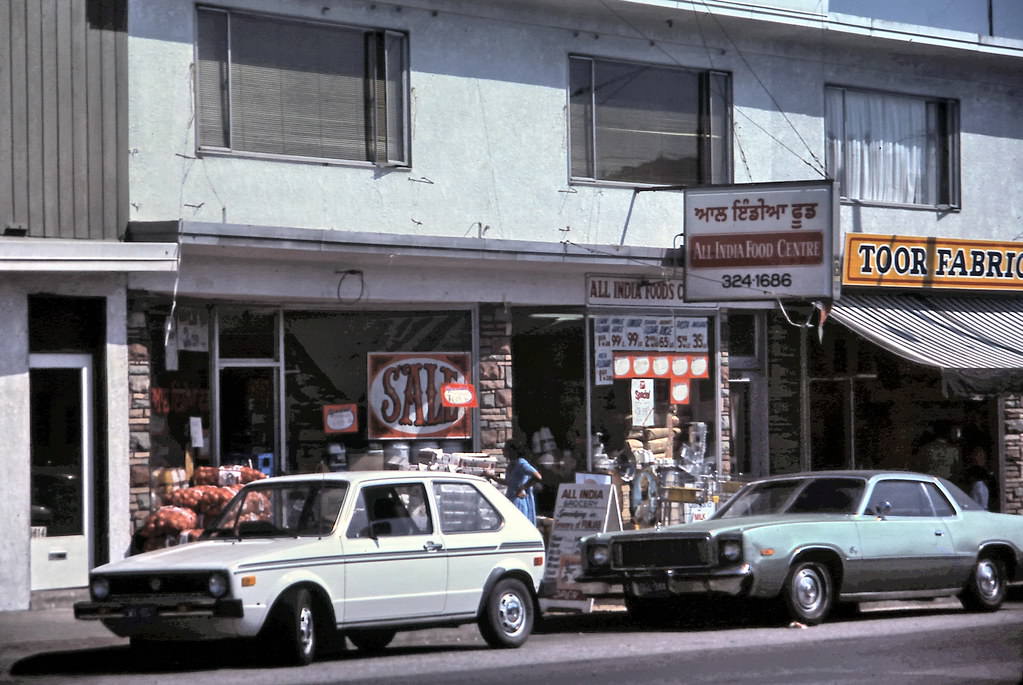 #112 All India Food Centre at 6622 Main Street, Vancouver in 1984