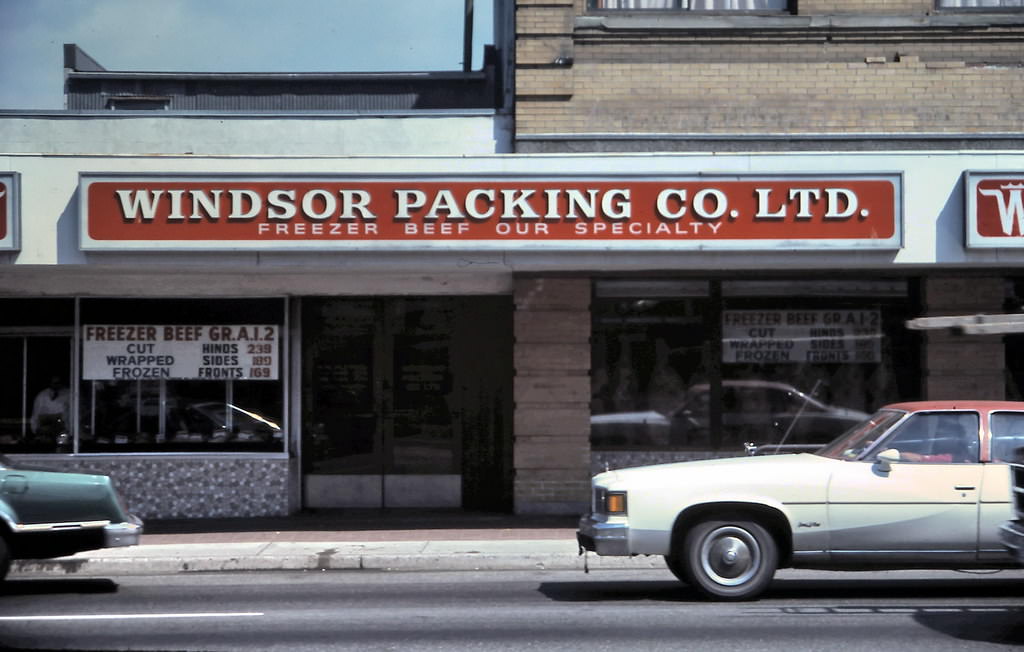 #121 Windsor Packing at 4110 Main Street, Vancouver 1984.