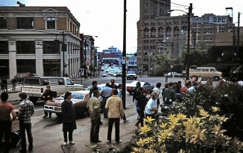 #102 Lindsay Wagner Movie, Pender Street, Vancouver, 1986