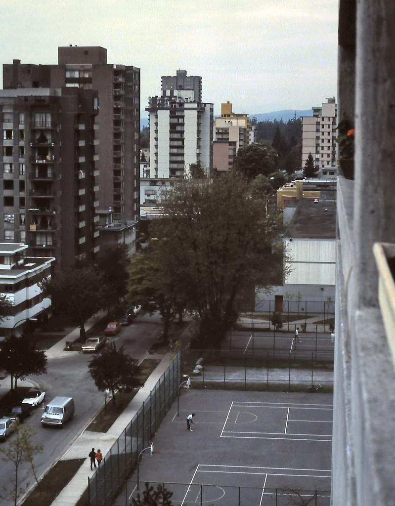 #157 Barclay Street View, Vancouver’s West End, 1983