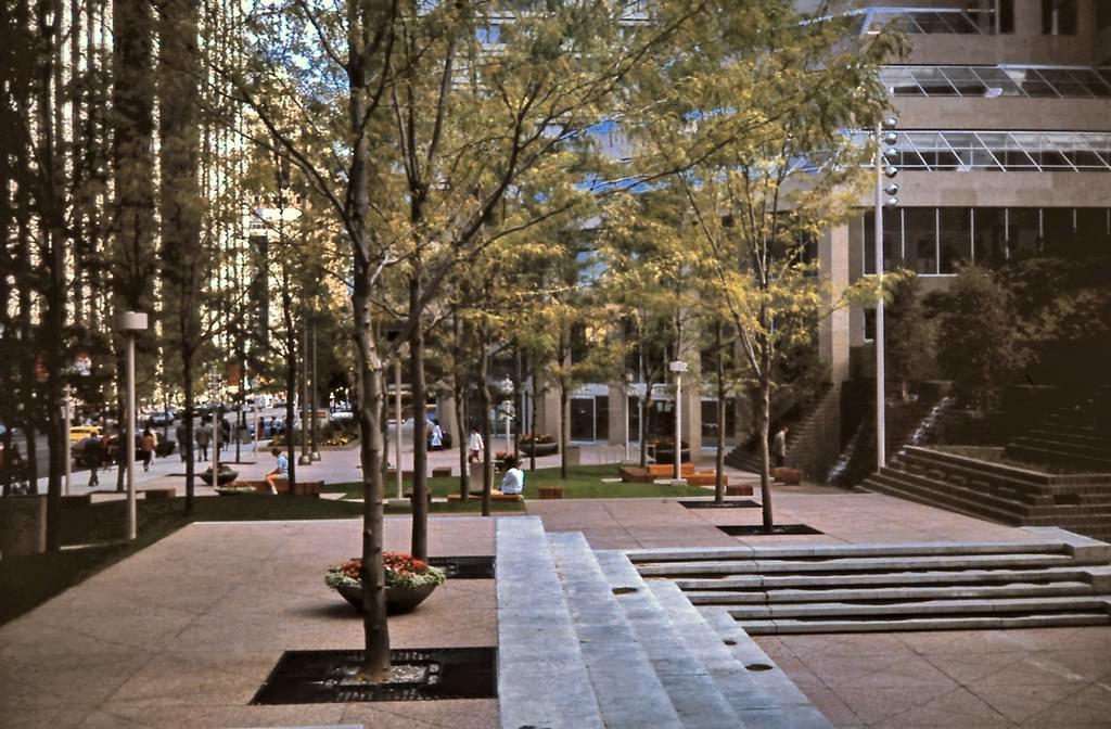 #158 Park Place Plaza on Burrard Street, Downtown Vancouver, 1984