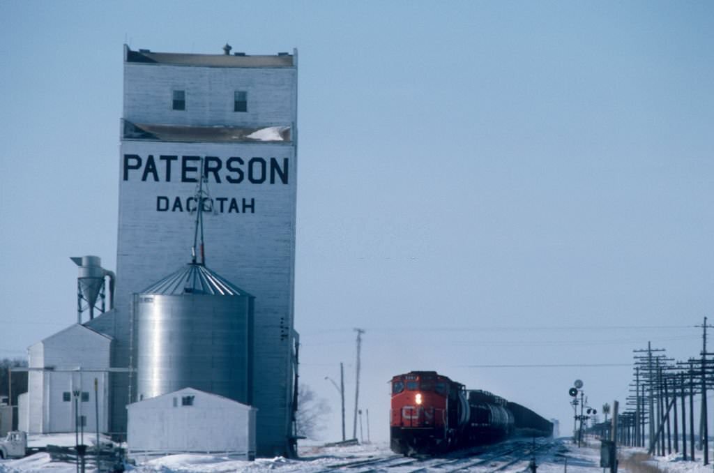 #134 The journey aboard the Canadian transcontinental train which connects Toronto to Vancouver, 1985