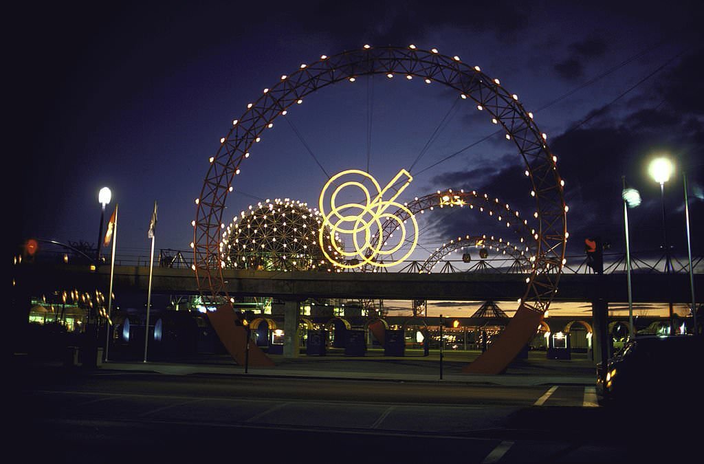 #176 Eastern gate of Canadian World’s Fair, Expo 1986.
