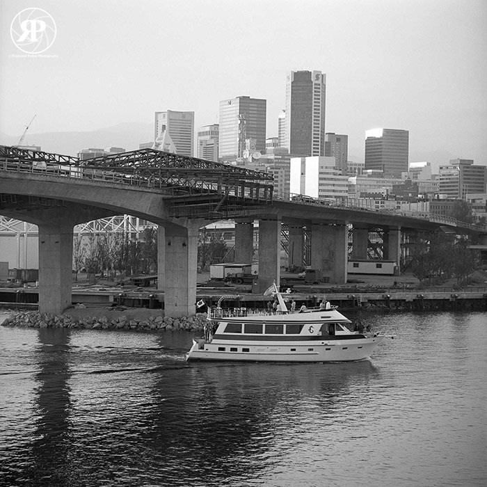 #94 Construction of New Cambie Bridge, Vancouver, 1986