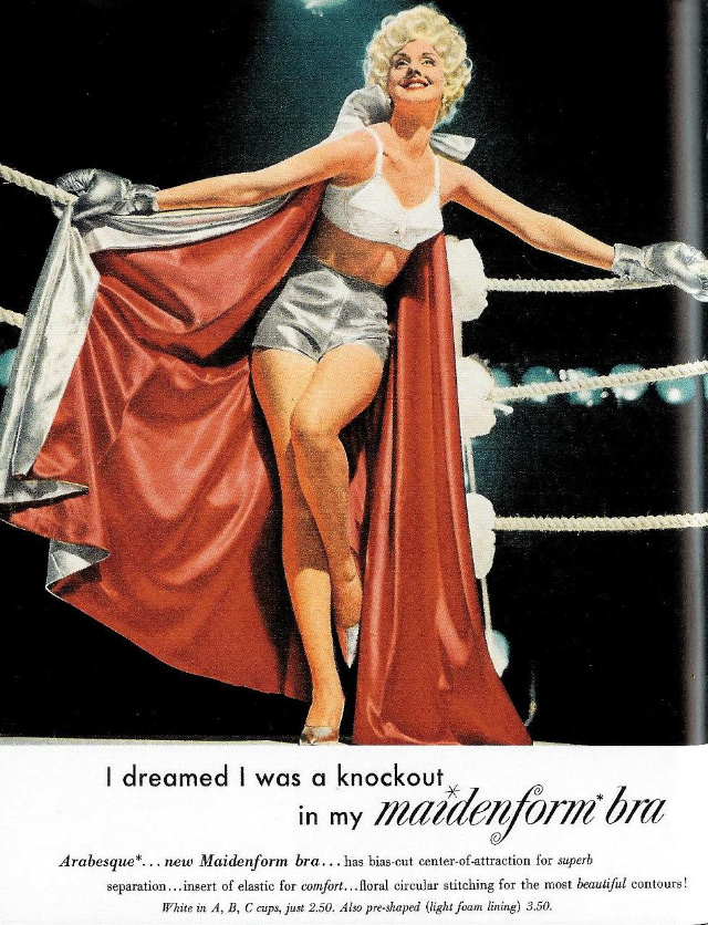 &;I Dreamed..&;: Vintage Maidenform Bra Ads from the 1940s and 1950s Vintage Ads