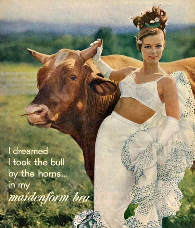 &;I Dreamed..&;: Vintage Maidenform Bra Ads from the 1940s and 1950s Vintage Ads