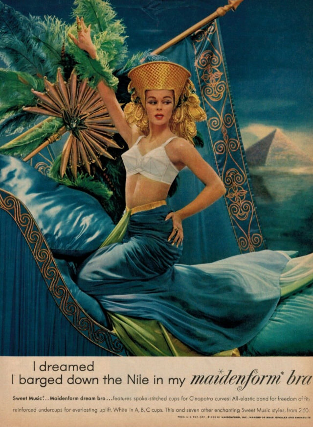 &;I Dreamed..&;: Vintage Maidenform Bra Ads from the 1940s and 1950s Vintage Ads