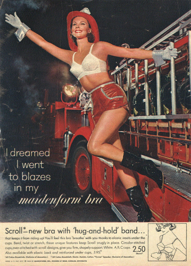 &;I Dreamed..&;: Vintage Maidenform Bra Ads from the 1940s and 1950s Vintage Ads