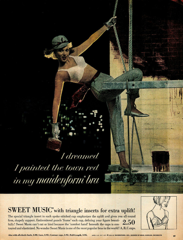 &;I Dreamed..&;: Vintage Maidenform Bra Ads from the 1940s and 1950s Vintage Ads