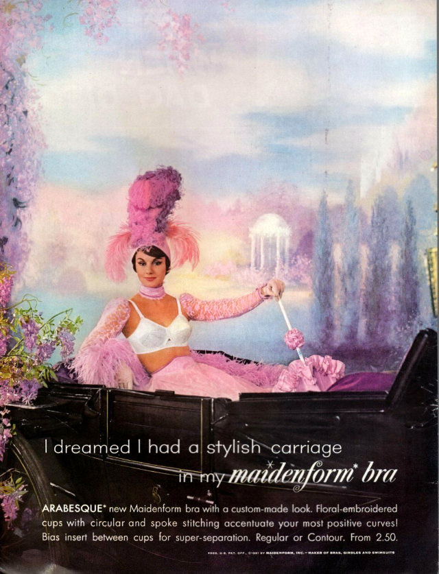 &;I Dreamed..&;: Vintage Maidenform Bra Ads from the 1940s and 1950s Vintage Ads