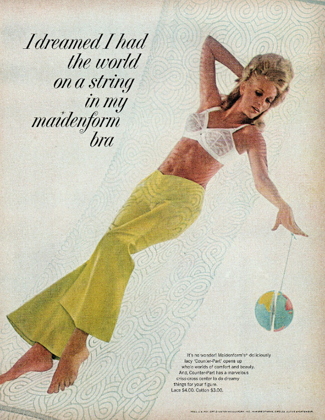 &;I Dreamed..&;: Vintage Maidenform Bra Ads from the 1940s and 1950s Vintage Ads